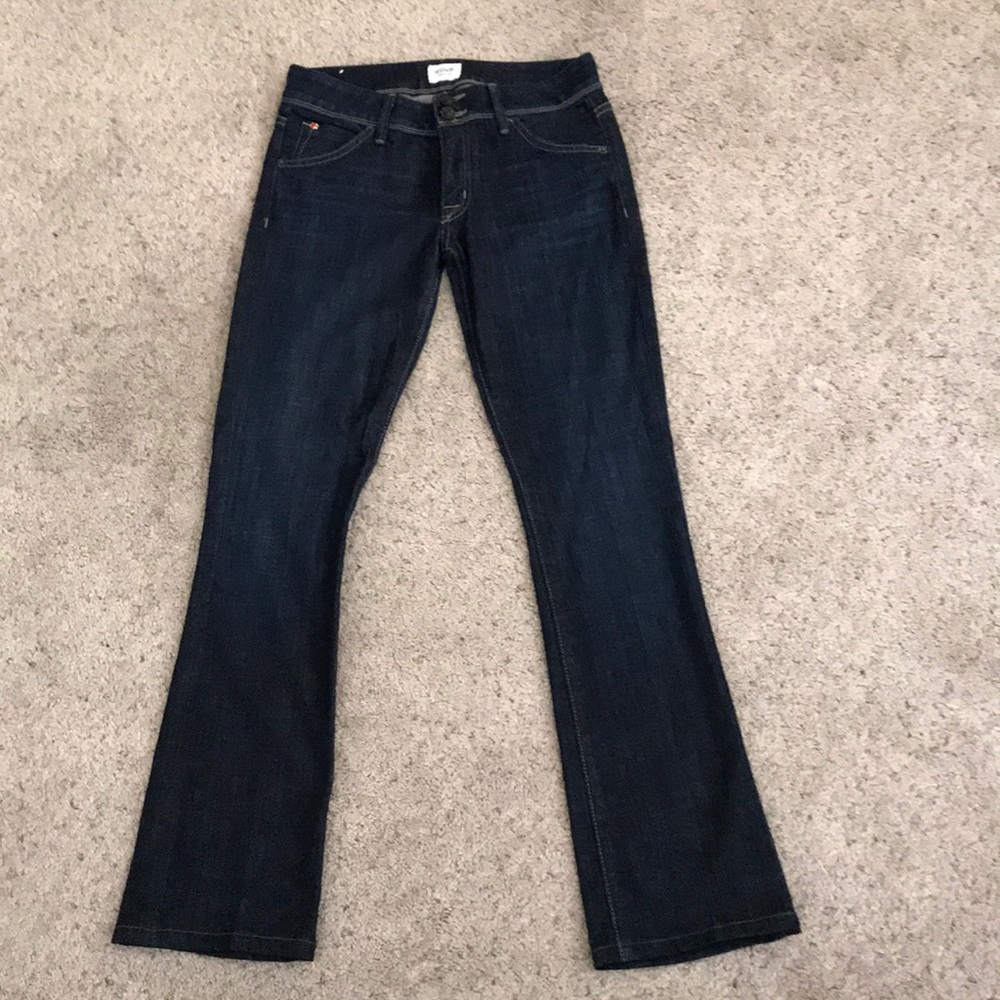Dark wash Hudson jeans